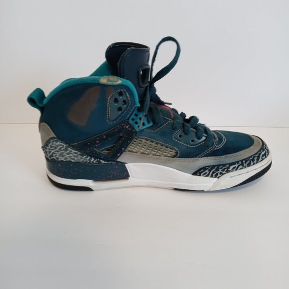 Jordan Spizike Space Blue Sneakers - Picture 6 of 13